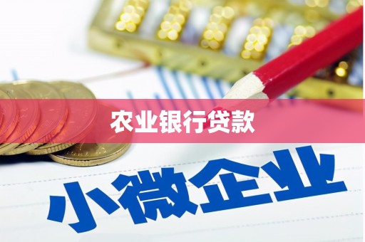 茌平农业银行贷款