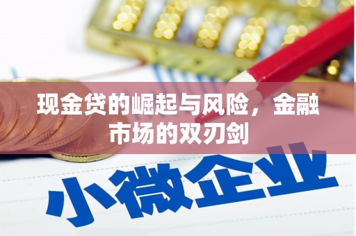 茌平现金贷的崛起与风险，金融市场的双刃剑