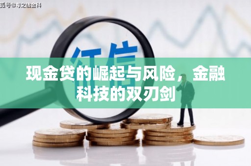 茌平现金贷的崛起与风险，金融科技的双刃剑