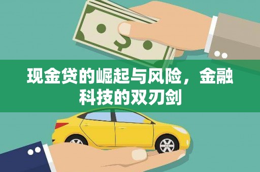 茌平现金贷的崛起与风险，金融科技的双刃剑