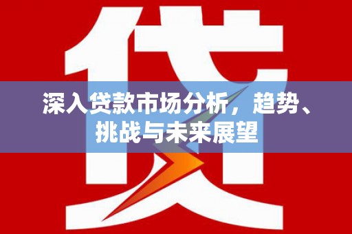 茌平深入贷款市场分析，趋势、挑战与未来展望