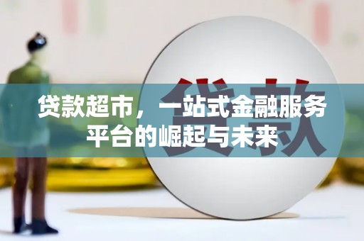 茌平贷款超市，一站式金融服务平台的崛起与未来