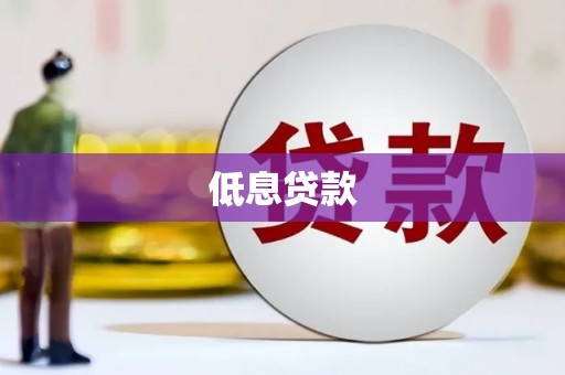 茌平低息贷款