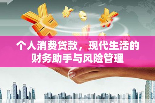 茌平个人消费贷款，现代生活的财务助手与风险管理