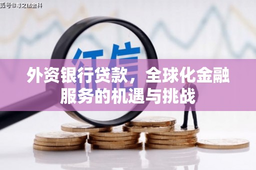 茌平外资银行贷款，全球化金融服务的机遇与挑战