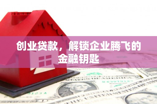 茌平创业贷款，解锁企业腾飞的金融钥匙